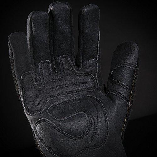 Ironclad Ironclad HEATWORX REINFORCED; Heat and Cut Resistant Gloves, Palm Heat Protection Rated up to 450°F, (1 Pair), Black