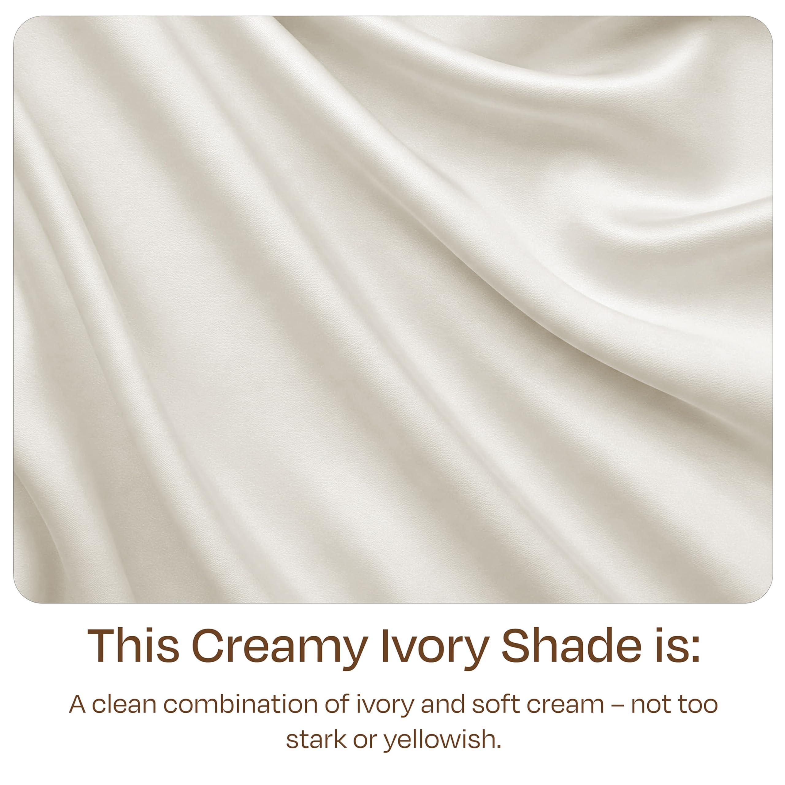 California Design Den California Design Den Luxury Split King Sheets Sets for Adjustable Bed -Buttery Soft 800 Thread Count 100% Cotton Set -Beats Fake Egyptian Claims,Bedding Set with Durable Twin XL Fitted Sheets (Ivory)