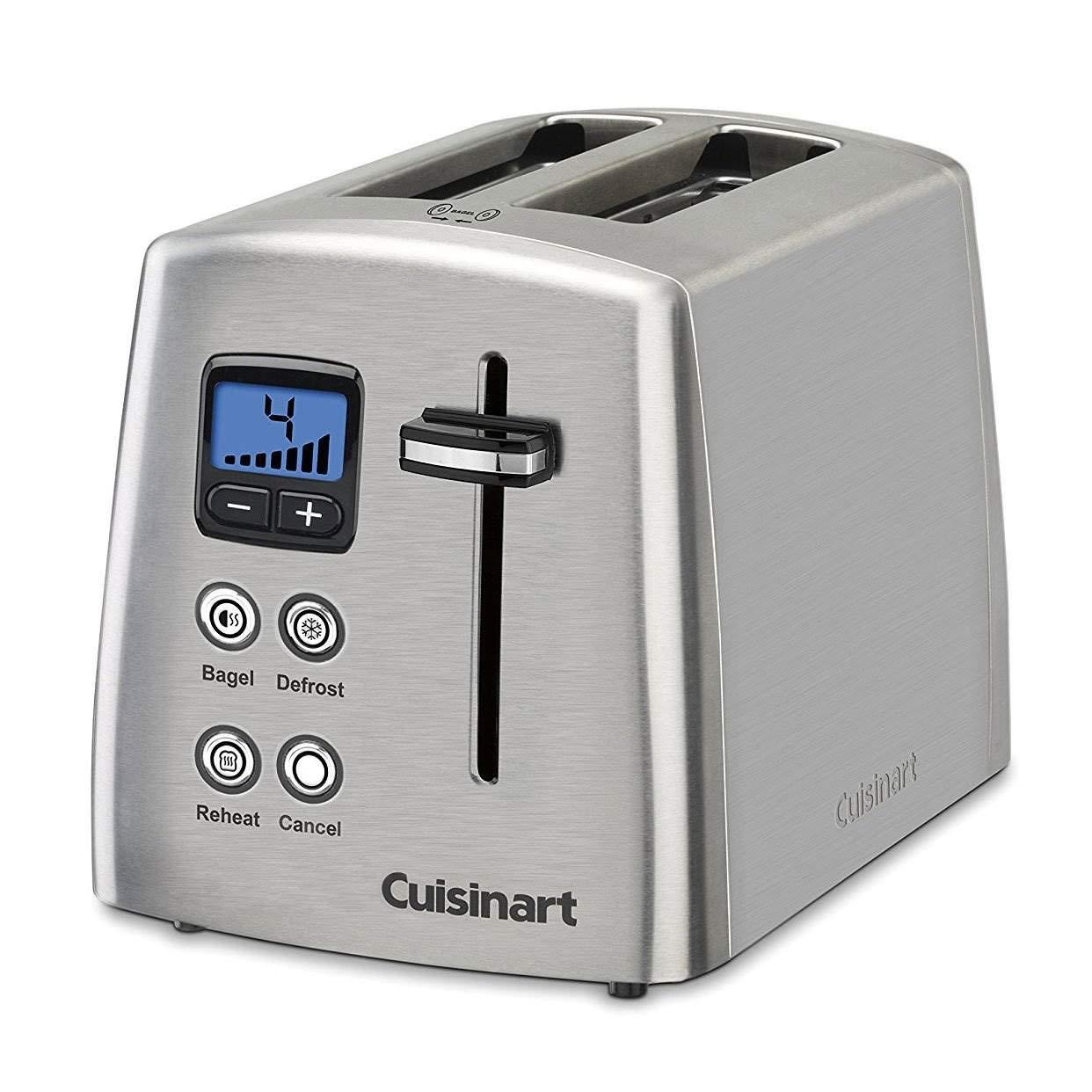 Cuisinart Cuisinart CPT-415P1 Countdown Metal Toaster, 2-Slice, Brushed Stainless