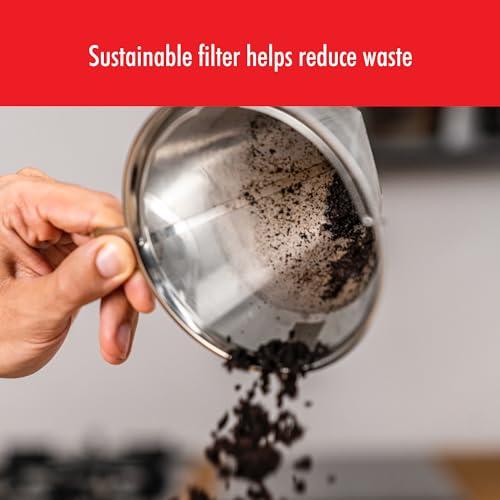 ZWILLING ZWILLING Enfinigy Reusable Drip Coffee Filter, Durable Stainless Steel