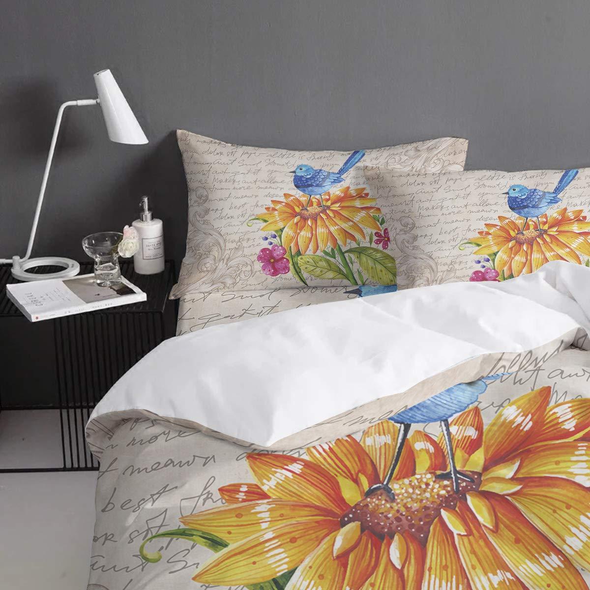 Bedding Empire Bedding Empire 20\" Drop 3 Piece Quilted Dust Ruffle Bed Skirt/Bed Spread with Pillowsham 100% Egyptian Cotton 500 TC Navyblue Calking Size