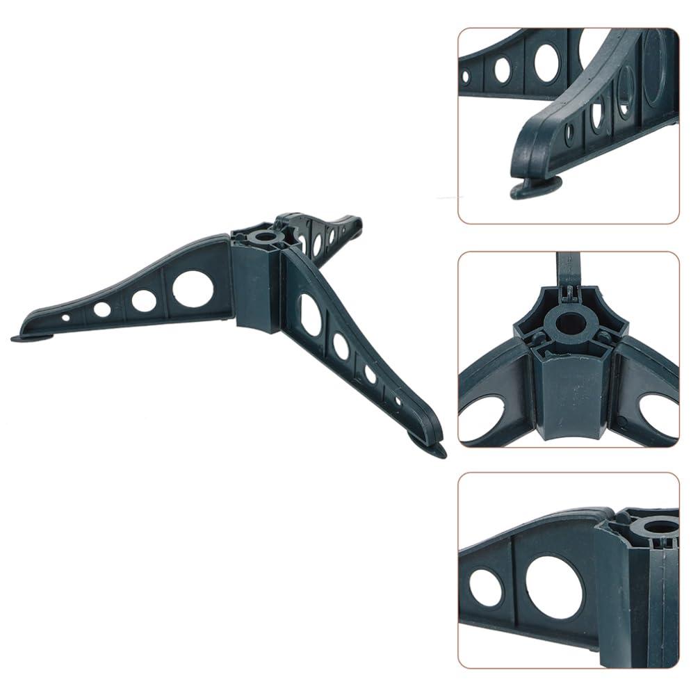 Ciieeo Ciieeo 4Pcs Christmas Tree Stand 20cm Artificial Tree Stand Xmas Tree Base Stand Christmas Tree Holder Plastic Legs Replacement Small Xmas Tree Base Holder for 1.5m Tree