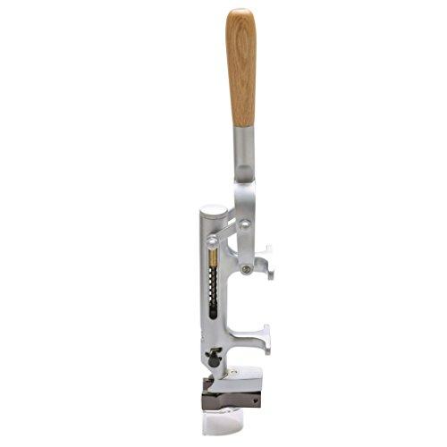 BOJ BOJ Professional Wall-Mounted Wine Bottle Opener, Corkscrew, Chrome Matt