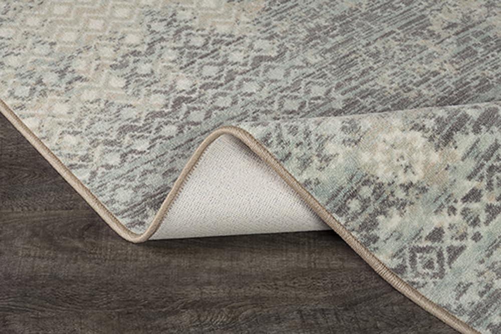 Milliken Milliken Drayton Collection Smith Tavern Area Rugs, 3'10" x 5'4", Aquatic