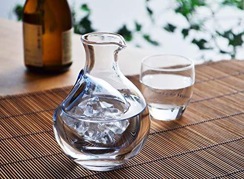 ???????? Toyo Sasaki Glass 61058CV Tokuri 6.1 fl oz (180 ml), Handmade Carafe, Made in Japan