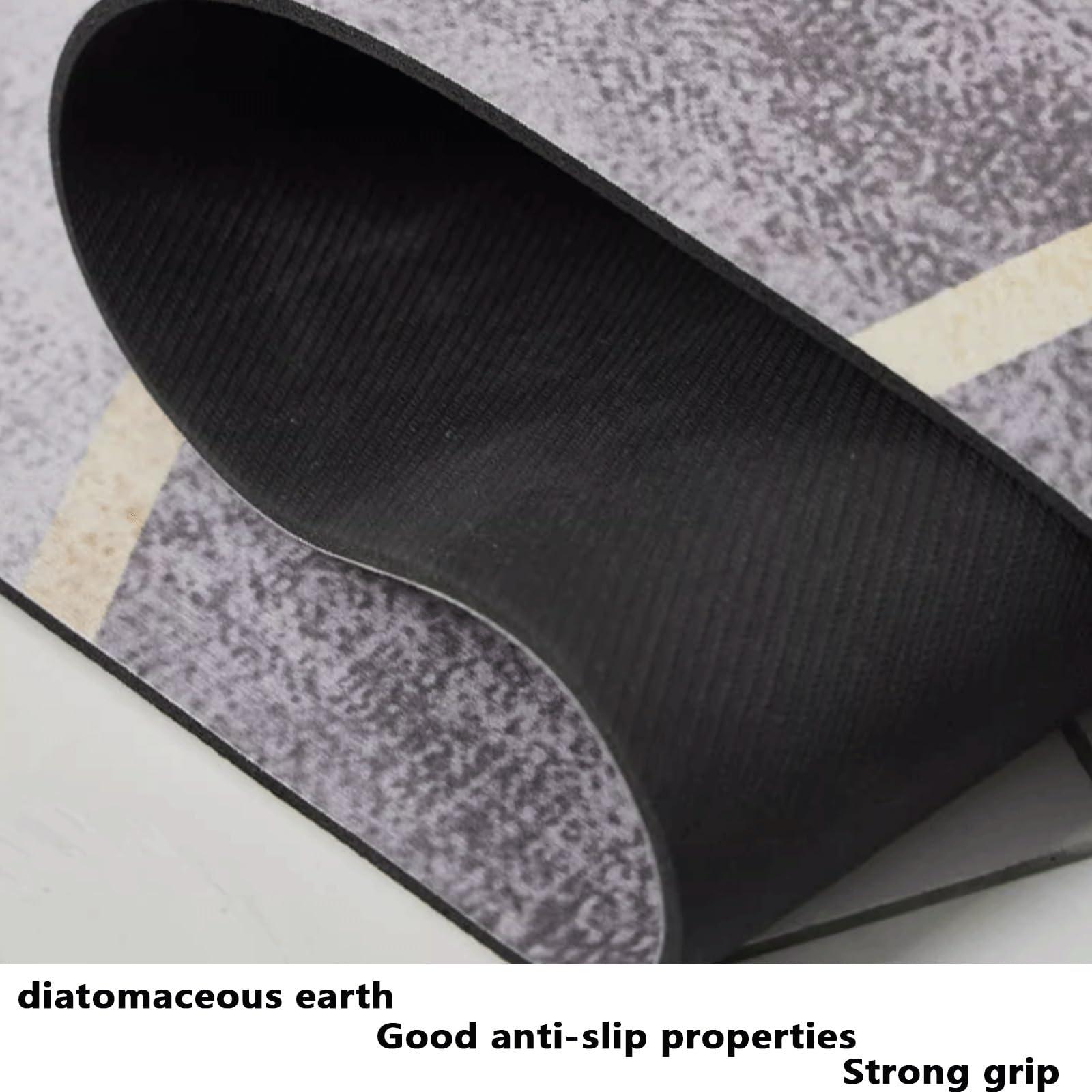 NESLAY Kitchen Mats for Floor Sink Mats Comfort Cushion Mat Absorbent Resist Dirt, Kitchen Rugs Sets of 2 Washable, Kitchen Mat Standing Desk Mat Cushioned Anti Fatigue for Kitchen, Floor, Office, Laundry (