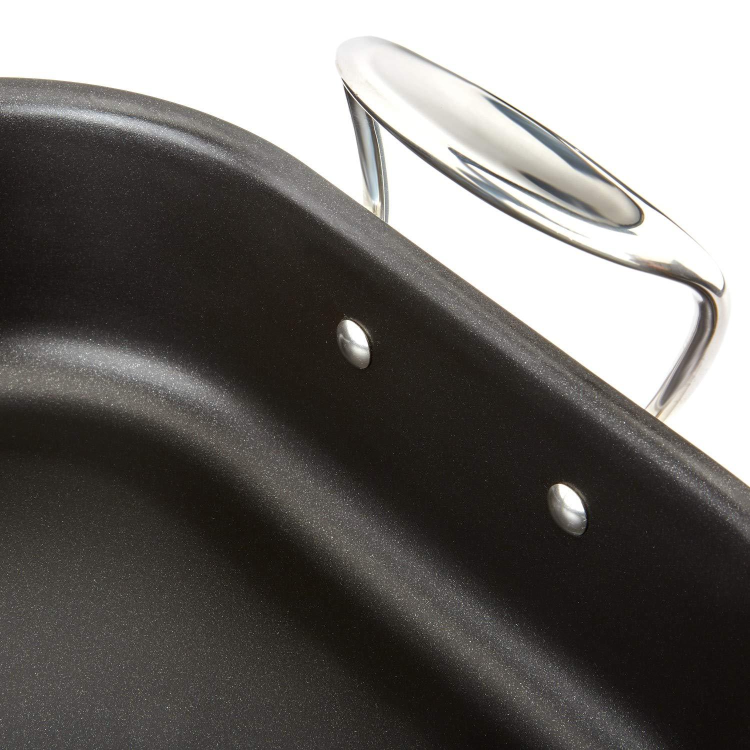 All-Clad All-Clad Specialty Stainless Steel Large Roaster with Nonstick Rack 13x16 Inch Oven Broiler Safe 500F Roaster Pan, Pots and Pans, Cookware Silver