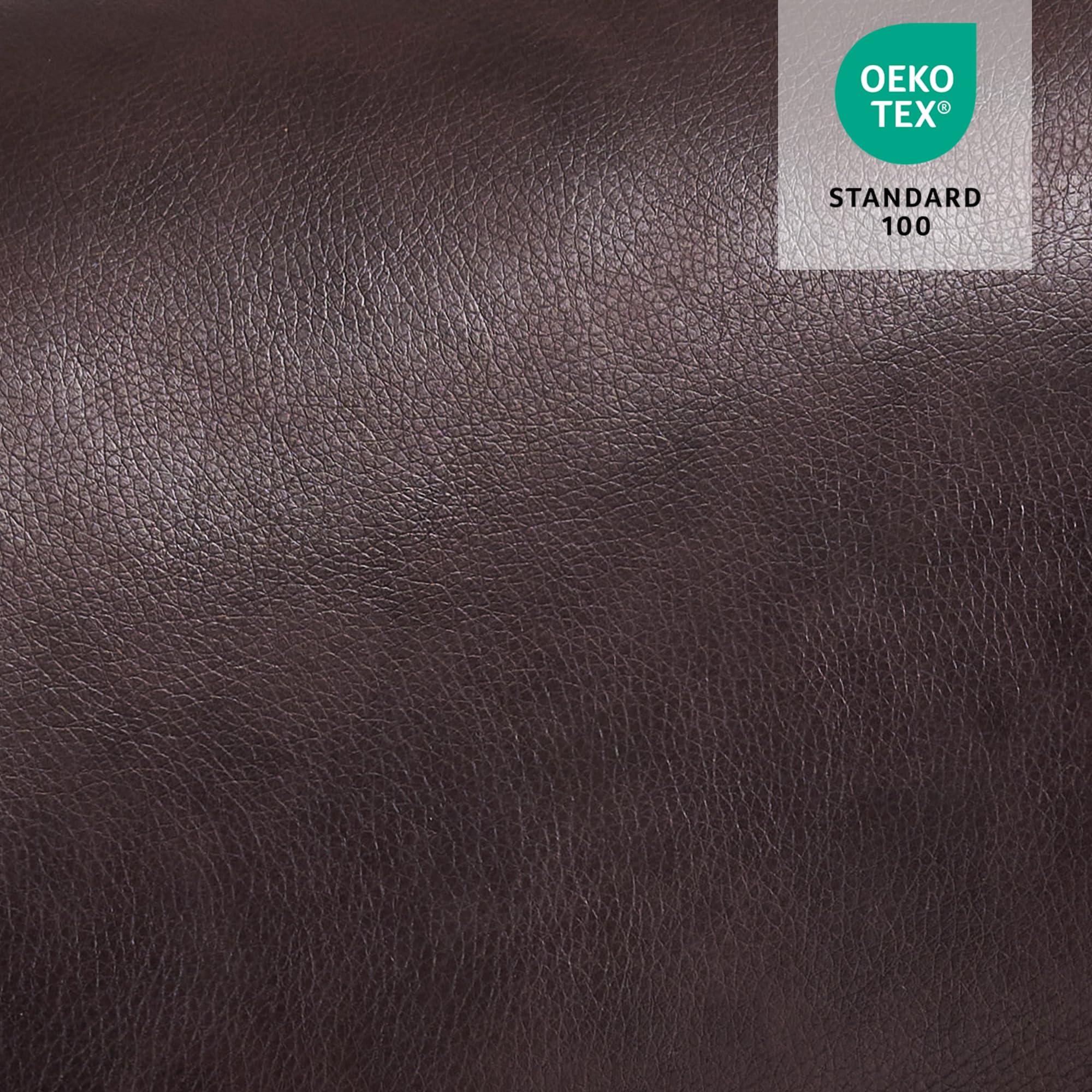 MCombo MCombo Small Size Power Lift Recliner Chair Sofa with Massage and Dual Heating, Adjustable Headrest for Elderly People Petite, USB Ports, Faux Leather 7111 (Dark Brown)