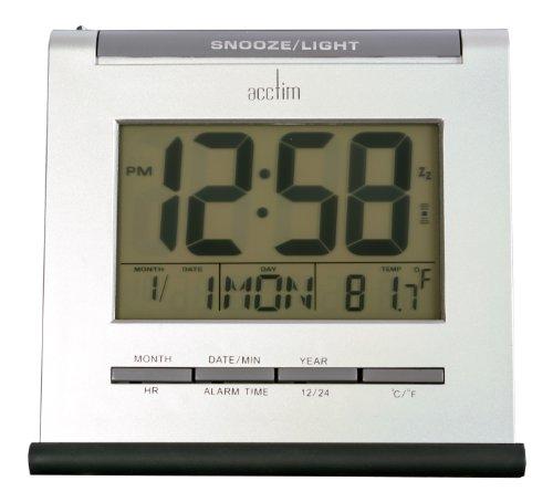 Acctim Acctim 14507 Apex Smartlite Alarm Clock, Silver
