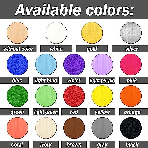 SofiClock Custom Name Nursery Wooden Sign 8-60 inch, Baby Shower, Baby Name Sign, Name Sign for Boy or Girl, Wedding Sign, Personalized Children\'s Room Sign Dcor