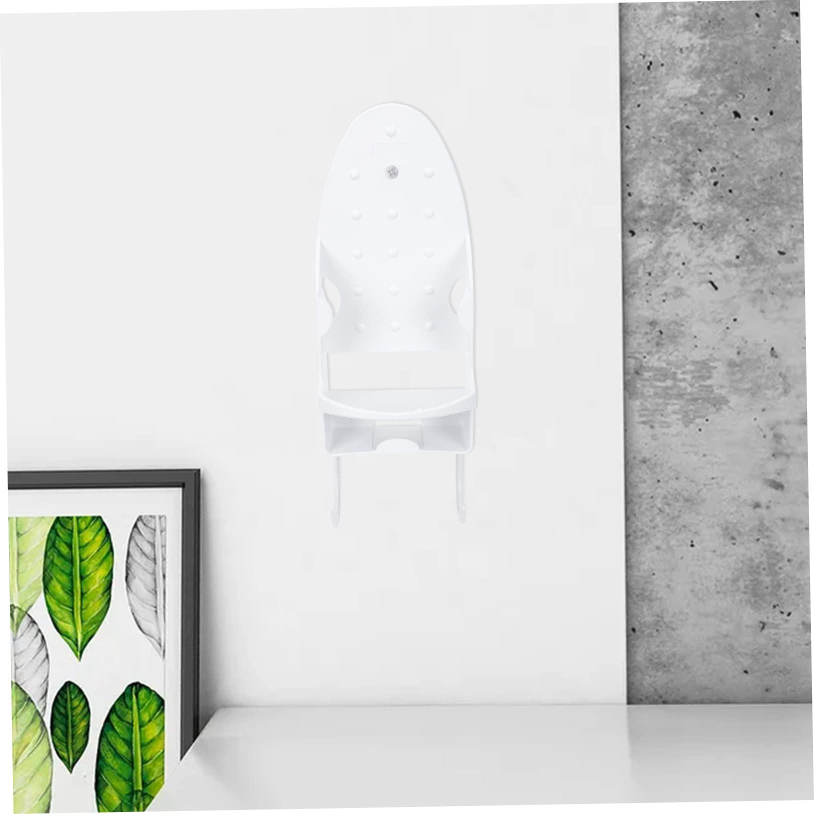 Yardenfun Yardenfun Iron Storage Rack Black Clothes Hangers Hook Hanger Ironing Board Wall Hanger Ironing Board Hook Wall Mount Clothing Rack Black Hanger Ironing Board Organizer Hooks White Pbt