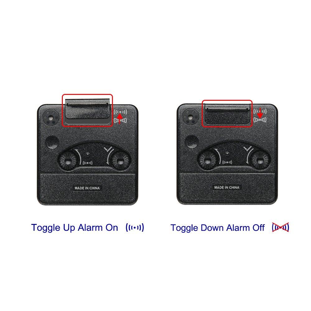 Peakeep Peakeep Ultra Small, Battery Travel Alarm Clock with Snooze and Light, Silent with No Ticking Analog Quartz (Black)