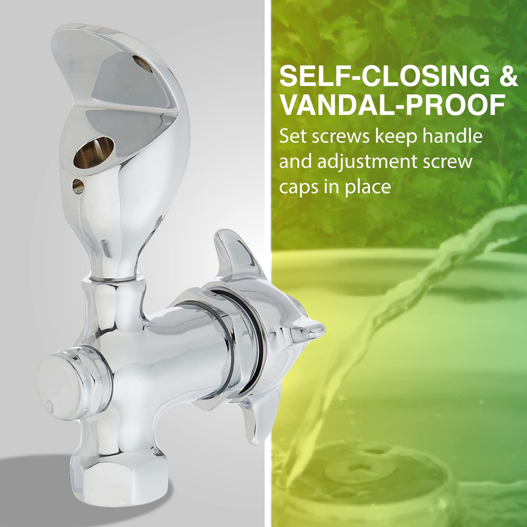 Homewerks Worldwide Homewerks Worldwide 3310-150-CH-B-Z Water Drinking Fountain Faucet 1/2\" FPT WTR Bubbler, No Size, Chrome