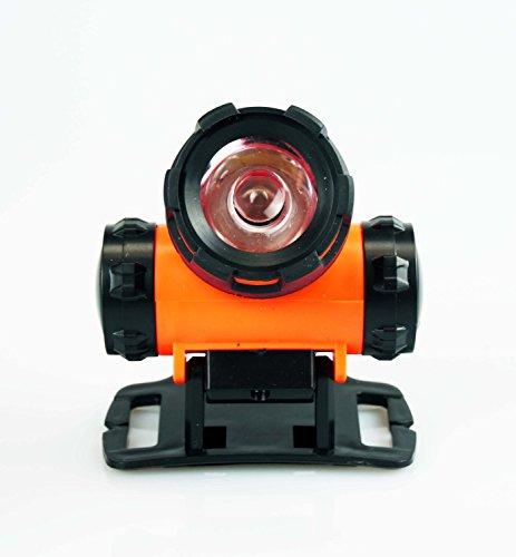 SE SE High-Visibility 3-Watt LED Headlamp with Vertical Pivot - FL8204BO