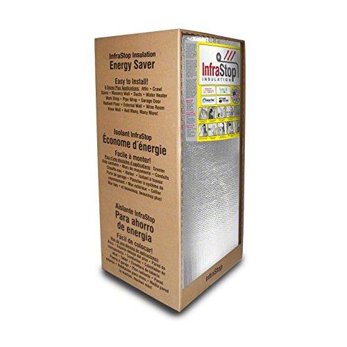 InfraStop InfraStop 48" X 25' White Double Bubble Reflective Foil Insulation