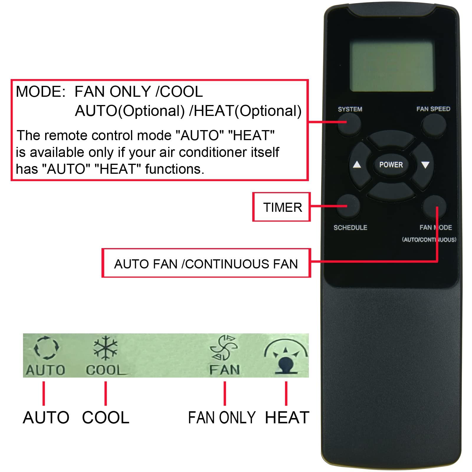 YING RAY YING RAY Replacement for Friedrich AC Air Conditioner Remote Control SM14N10-A SM14N10B SM14N10-B SM14N30 SM14N30A SM14N30-A SM14N30B SM14N30-B SM15N10 SM15N10B SM15N10-B SM15N10BA SM15N10B-A SM18M30