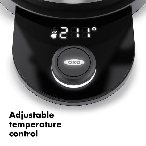 OXO OXO Brew Adjustable Temperature Kettle, Electric, Clear