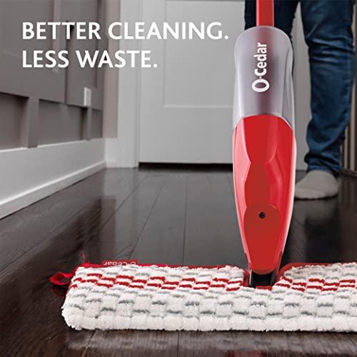 O-Cedar O-Cedar ProMist MAX Spray Mop, PMM with 2 Extra Refills, Red