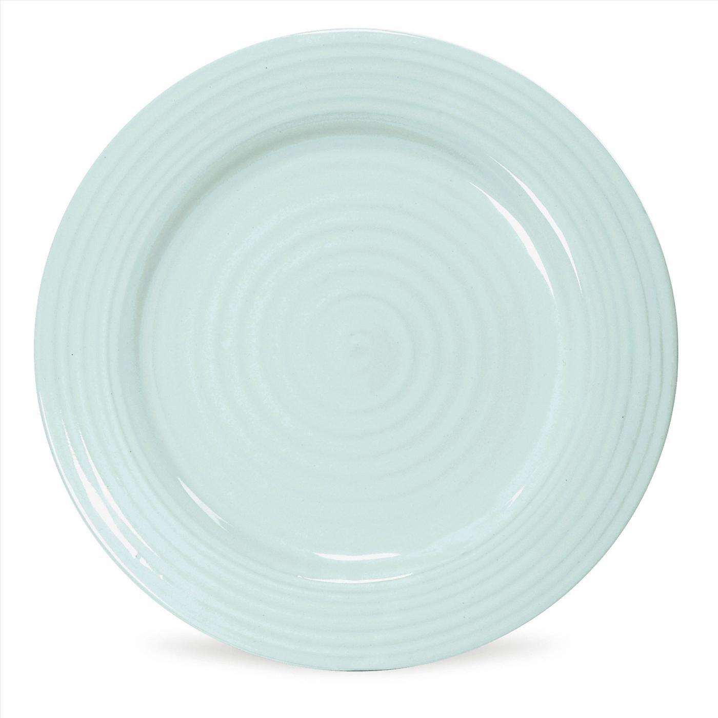 Portmeirion Portmeirion Sophie Conran Celadon Dinner Plates | Set of 4 | Dinner, Pasta, and Appetizer Plates | 11 Inch | Made from Porcelain | Microwave and Dishwasher Safe
