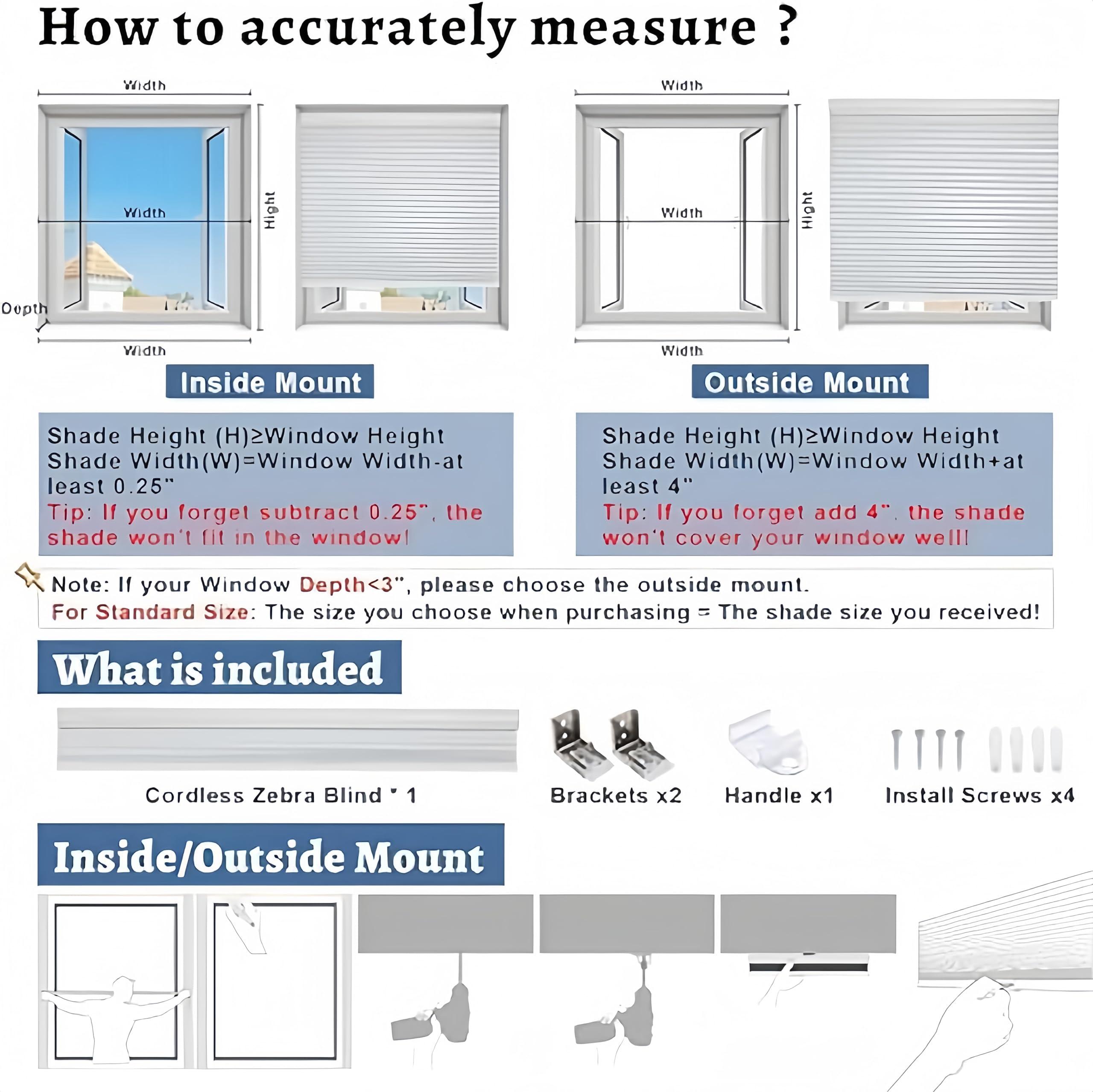 SLDSVVWD Cordless Blackout Honeycomb Curtains, Windows and Doors Aluminum Honeycomb Blinds, Custom Honeycomb Blinds and Family Kitchen Bedroom Children\'s Room Office Curtains, White 69\" Wx Custom