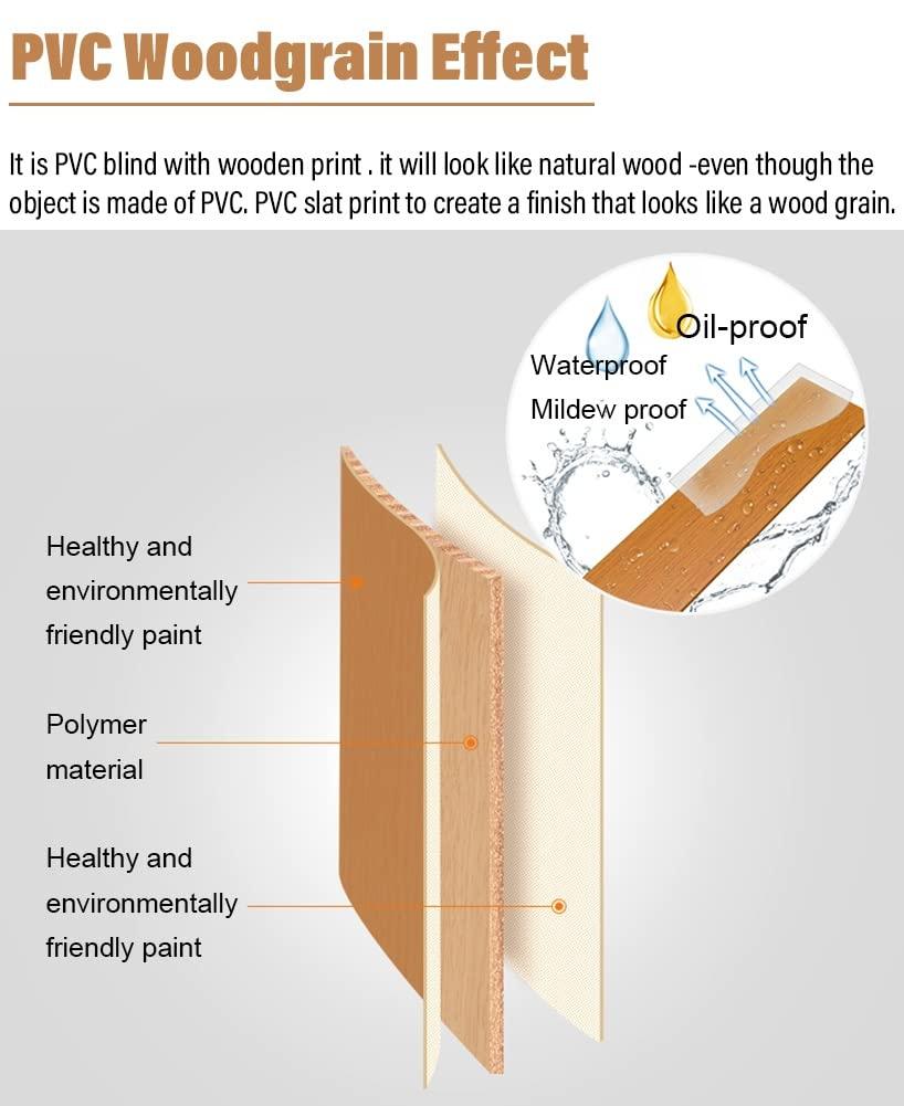 WAHHWF Waterproof Blinds for Bathroom Shower Window, Black PVC Venetian Blinds with Tapes, 2 inch Slats, 23.6 31.5 39.4 47.2 55.1 inch Wide Horizontal Blind for Home Office (Size : 80x180cm(31.5"x70.9"))