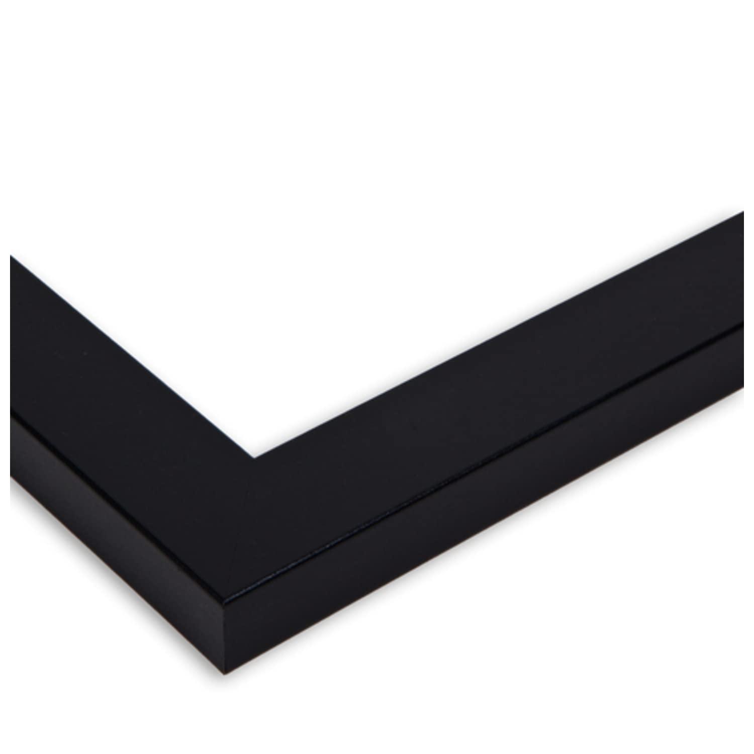 ArtToFrames ArtToFrames Collage Photo Frame Double Mat with 3 - 8x10.5 Openings and Satin Black Frame