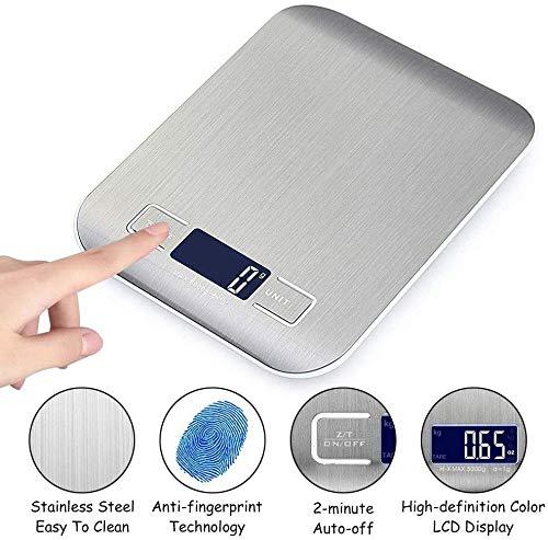 CAKDBYVJ CAKDBYVJ 10KG/1G Electronic Kitchen Scale Digital Weight Scale with LCD Display Food Baking Scale, Battery Power