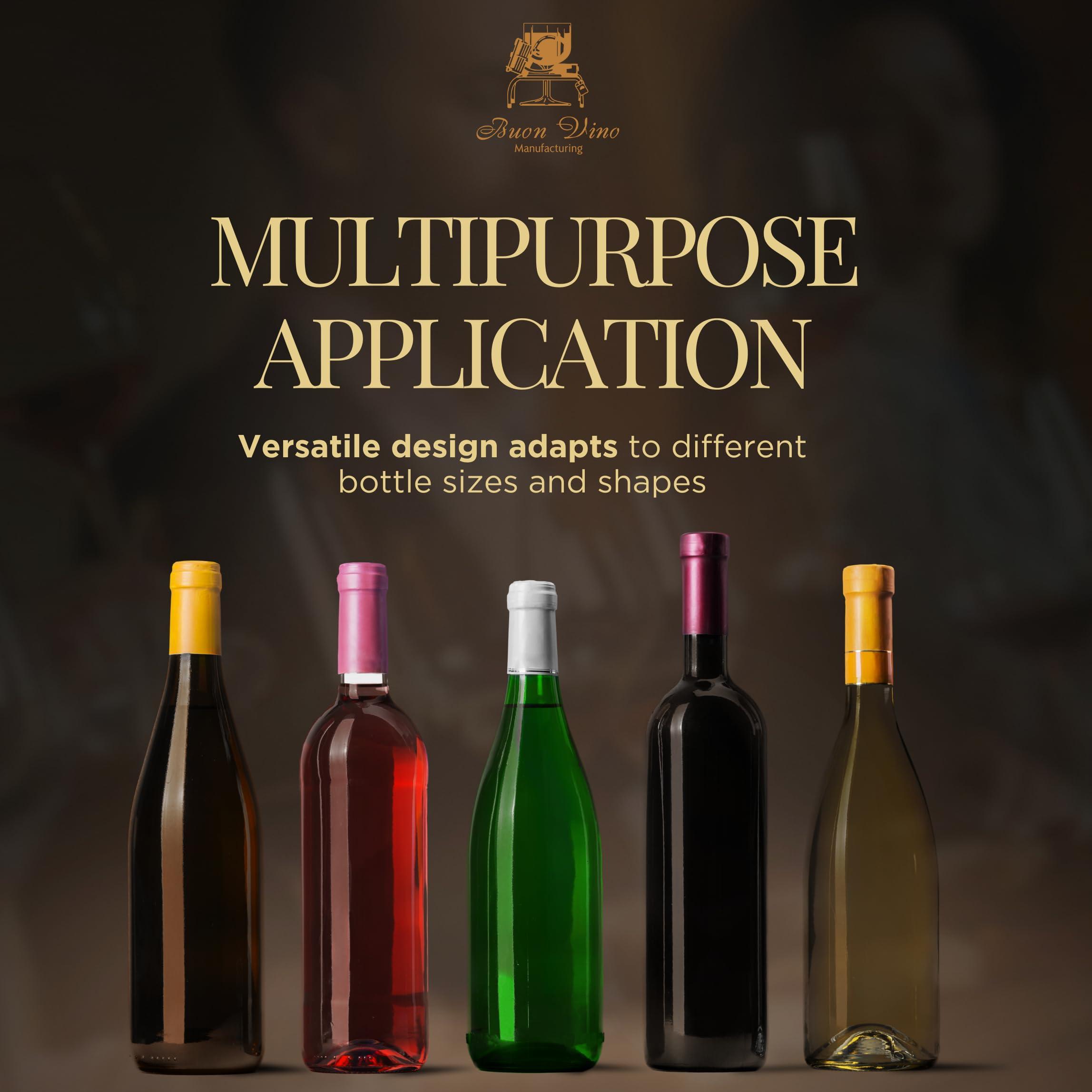 Buon Vino Buon Vino Super Automatic Gravity Bottle Filler - Wine Dispenser Pump Equipment Kit - Best Bottling Siphon Accessories - Liquid Filling Machine Tube Supplies - Tubing Filter Brewing Product