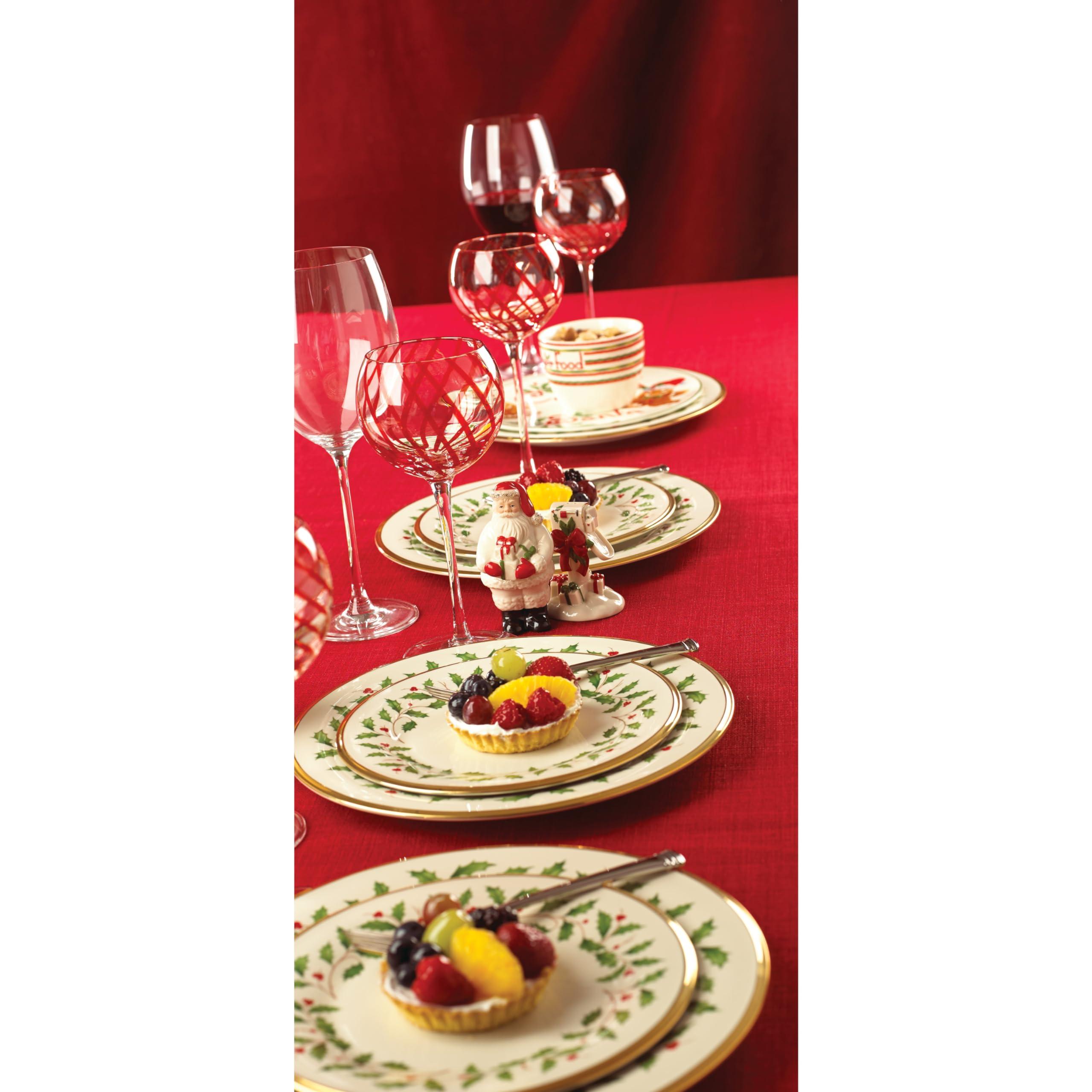 Lenox Lenox 835217 Holiday Dinner Plate Set, Buy 3 Get 6, Christmas Dinnerware