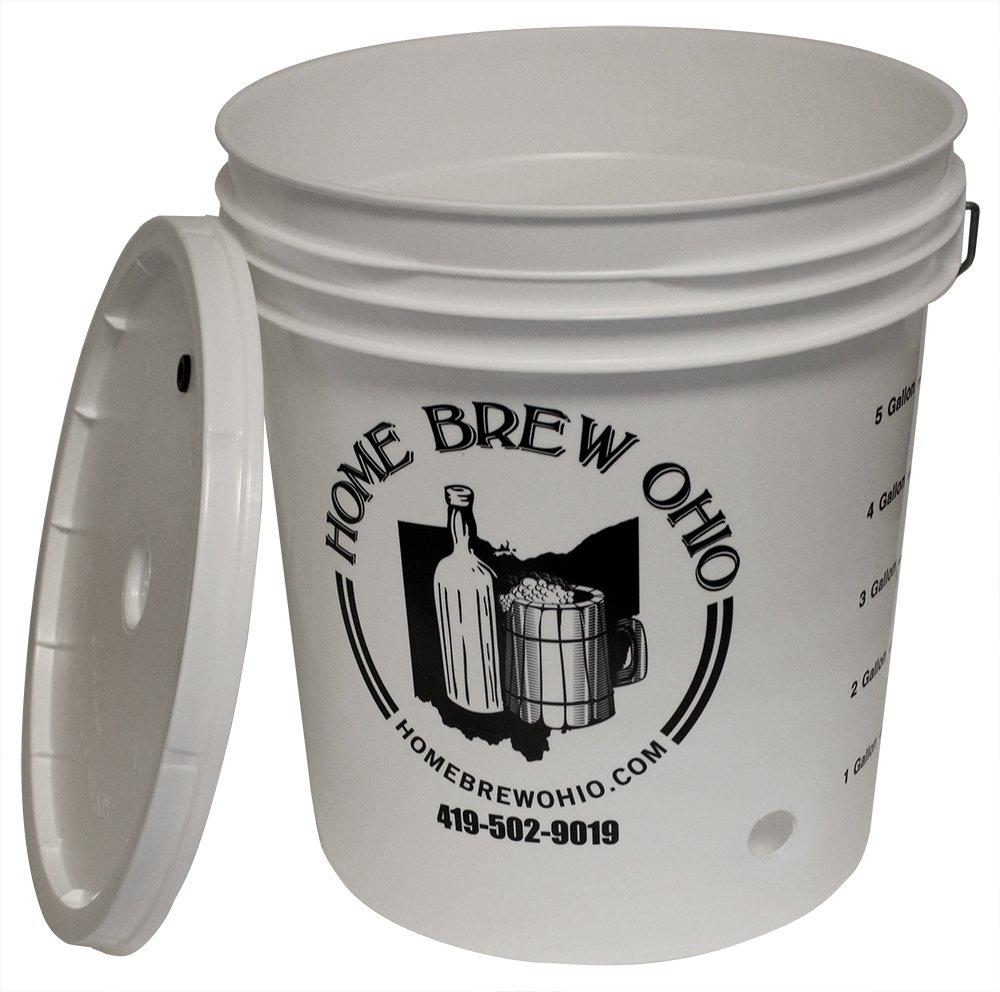 Monster Brew Home Brewing Supplies Monster Brew Home Brewing Supplies Home Brew Ohio Complete Beer Equipment Kit (K6) with 6 gal Glass Carboy, Multicolor (DP-GFZY-7I2K)