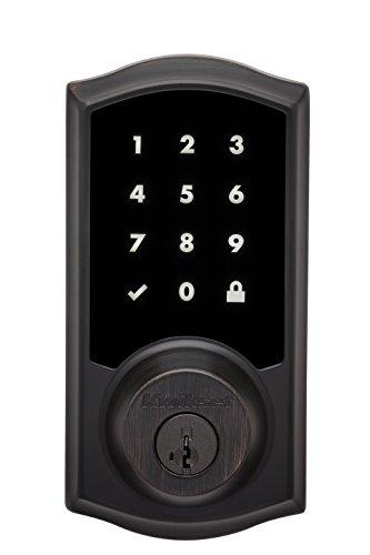 Kwikset Kwikset Premis Touchscreen Smart Lock Electronic Deadbolt, Works with Apple HomeKit via Apple HomePod or Apple TV, in Venetian Bronze