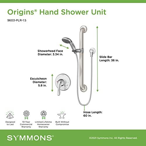 Symmons Symmons 9603-PLR-1.5 showerheads, Chrome