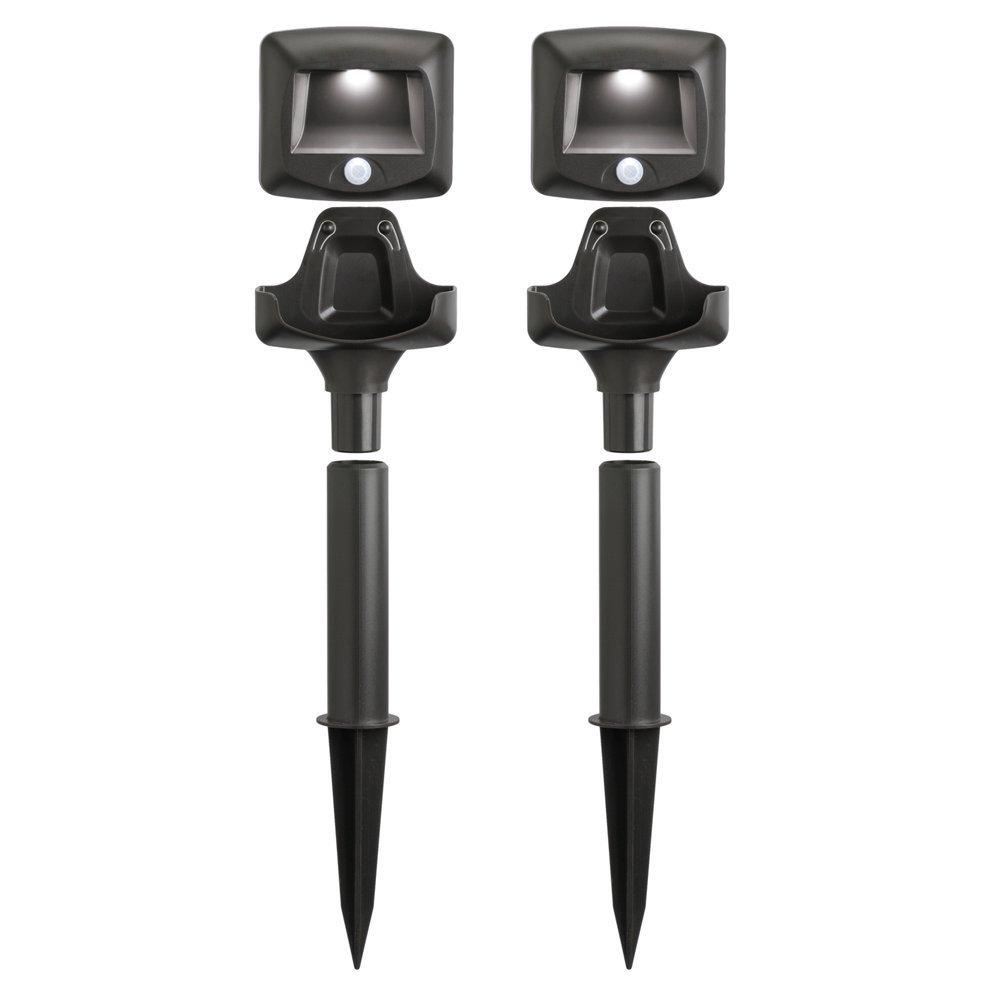 Mr. Beams Beams MB572 35 Lumen Wireless Motion Sensing LED Path Lights, 2-Pack, Brown