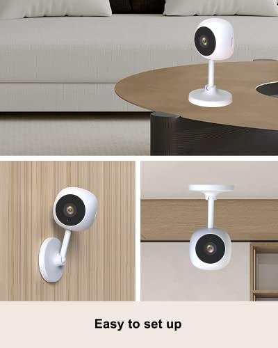 VENZ VENZ 4 Piece Wireless Home Security System - Optional 24/7 Professional Monitoring - No Contract - Compatible with Alexa and Google Assistant - DIY 4 Pieces-Kit with App Alert