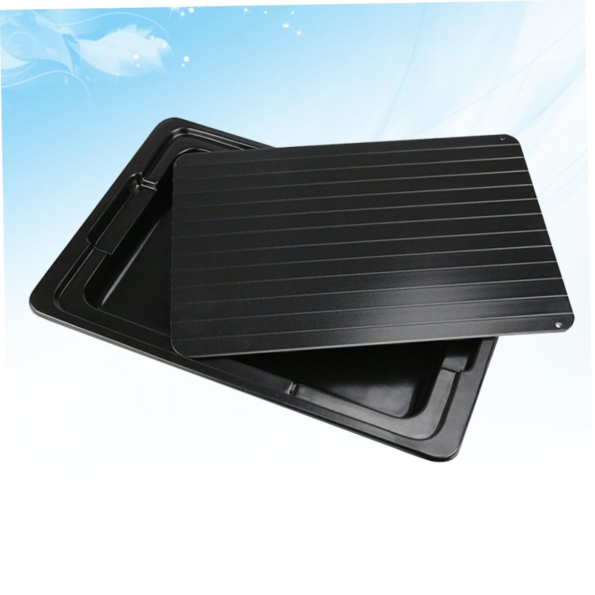 BRIGHTFUFU BRIGHTFUFU Quick Defrosting Tray for Meat Defrosting Tray for Food Aluminum Defrosting Board Kitchen Tools