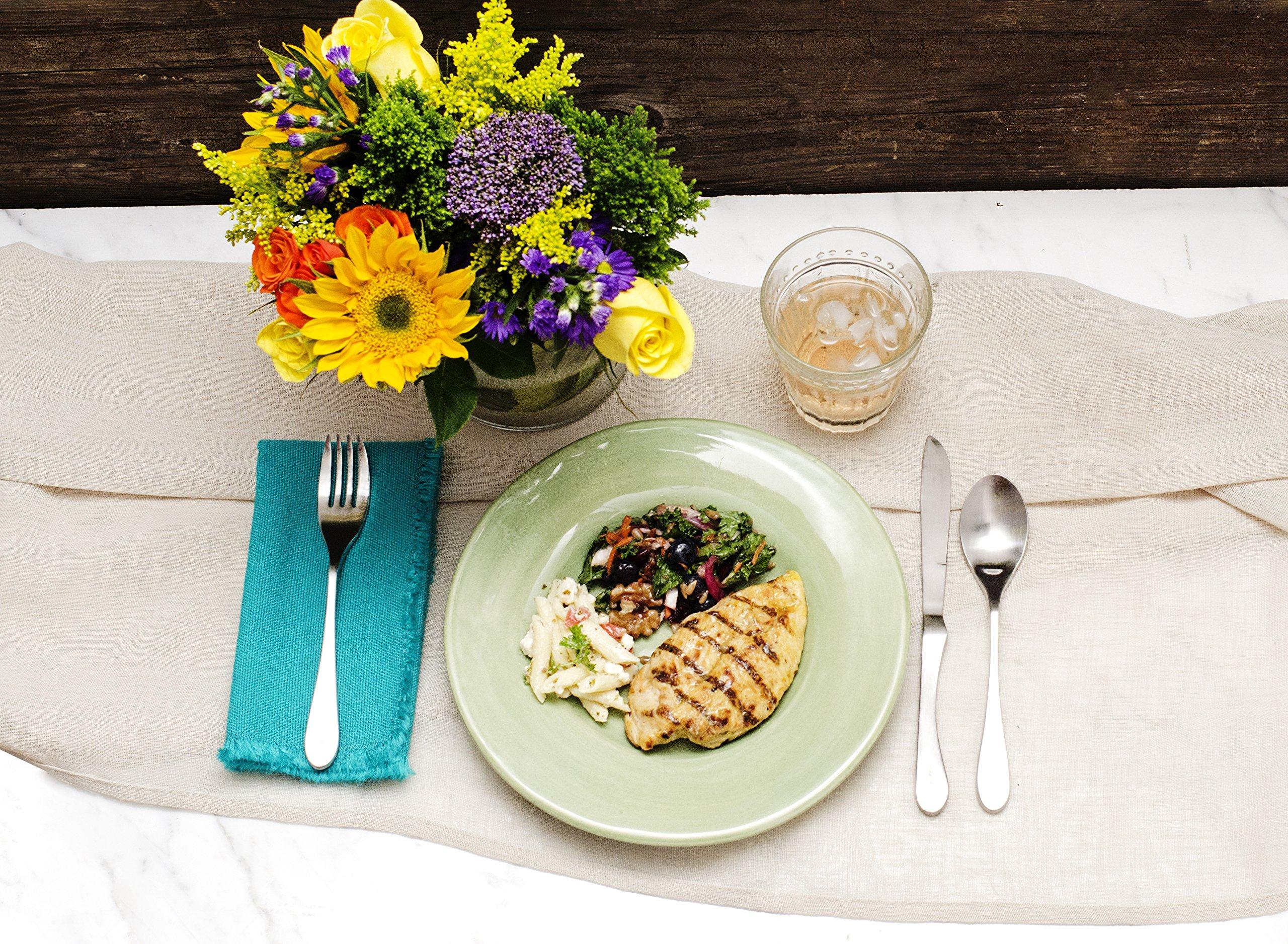 KNORK Knork Stainless Steel Original Flatware Starter, 12 Piece Set, Matte