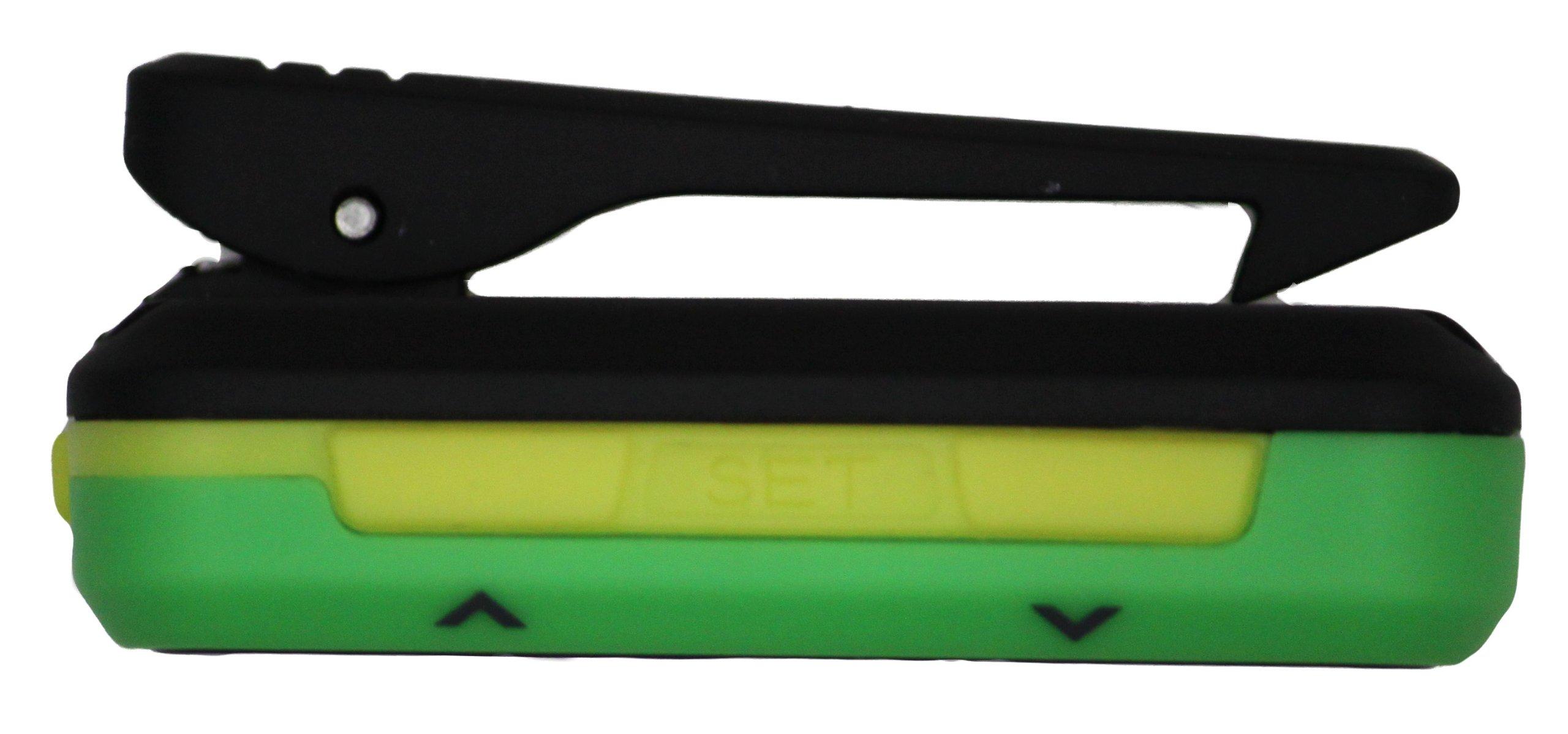 Gymboss Gymboss miniMAX Interval Timer and Stopwatch - Green/Yellow SOFTCOAT