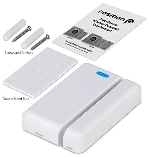 Fosmon Fosmon WaveLink 51018HOM Add-On Door Contact Sensor Unit (No Receiver) - White