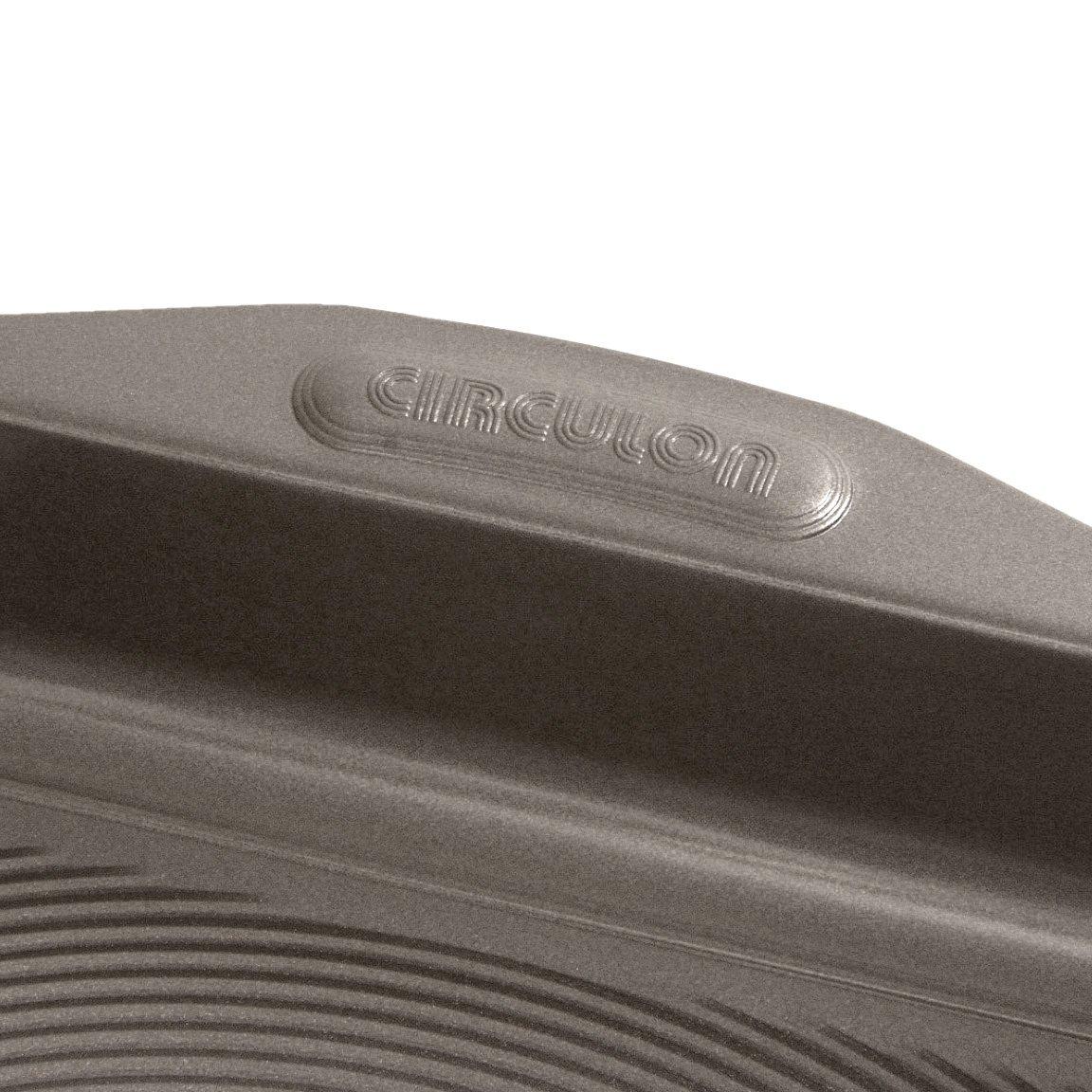 Circulon Circulon Total Bakeware Set Nonstick Cookie Baking Sheets with Cooling Rack, 3 Piece, Gray