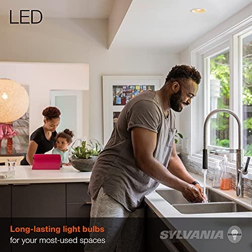 OSRAM SYLVANIA LED Flood R20 Light Bulb, 50W=5W, 10 Year, 325 Lumens, E26 Medium Base, Dimmable, 2700K, Soft White - 2 Pack (73993)
