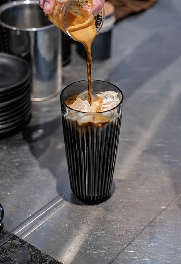 Huskee Huskee Renew Range Cup & Lid- Amber and Smoke - (6oz, 8oz, 12oz, 16oz) (Amber, 16oz Cup & Lid)