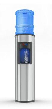 Aquaverve Water Coolers Absolu Stainless Steel Water Cooler, Matchin Stainless Cover-RoomTemp/Cold - Made in North America