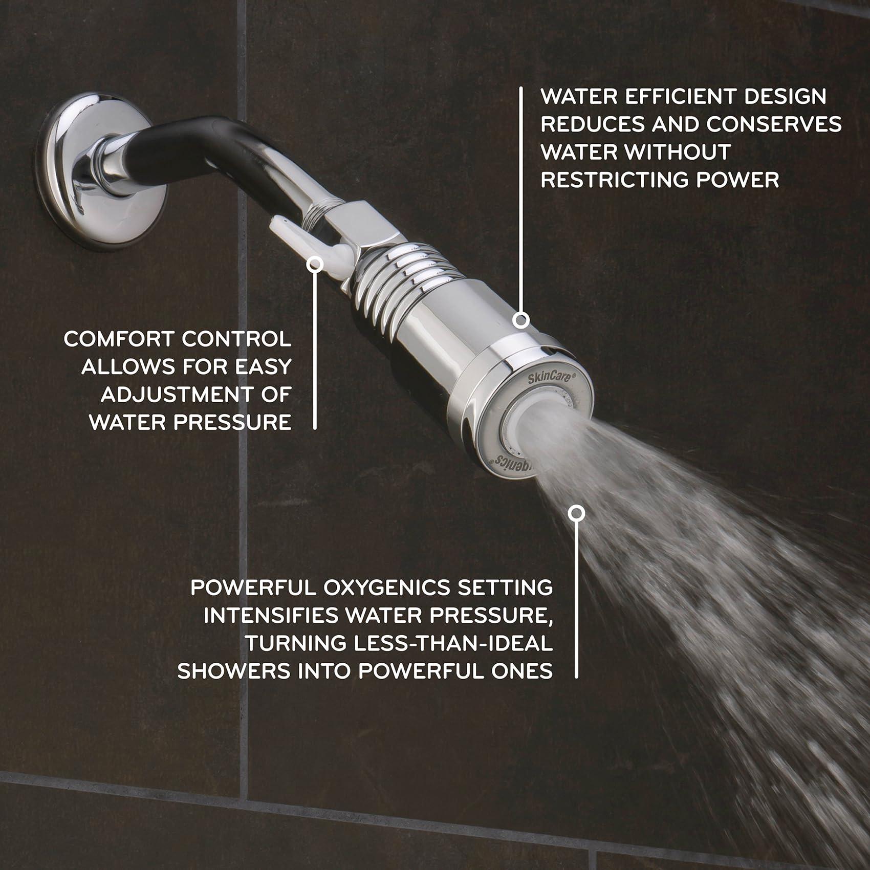 Oxygenics Oxygenics 27223 Skincare Fixed Shower Head, Chrome