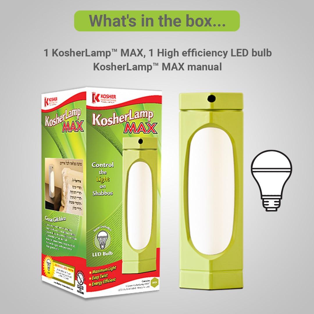 KOSHER LAMP KosherLamp Max - Green by KOSHER INNOVATIONS