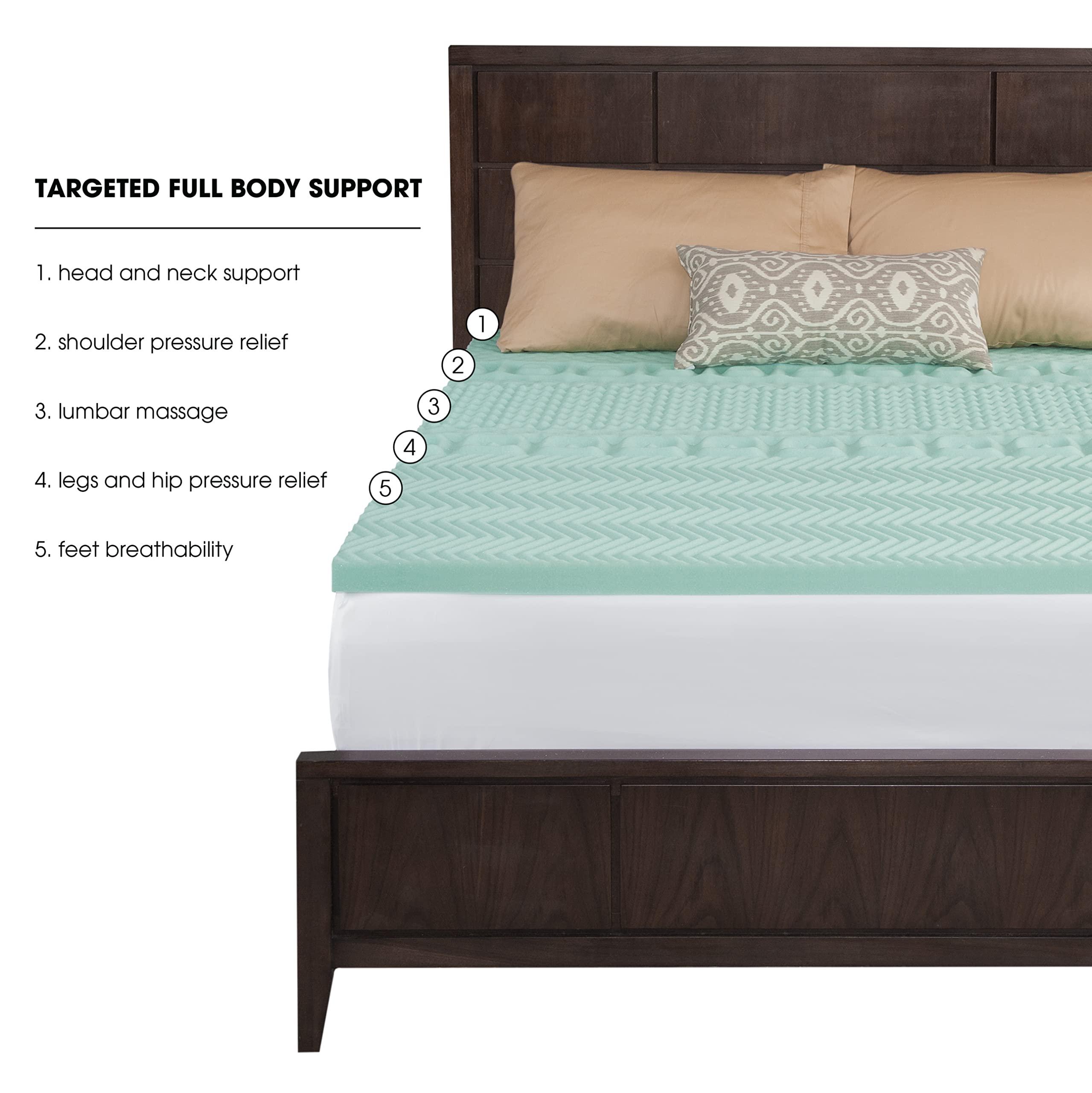 Dream Serenity Dream Serenity EcoZone 3\" Memory Foam Mattress Topper Queen
