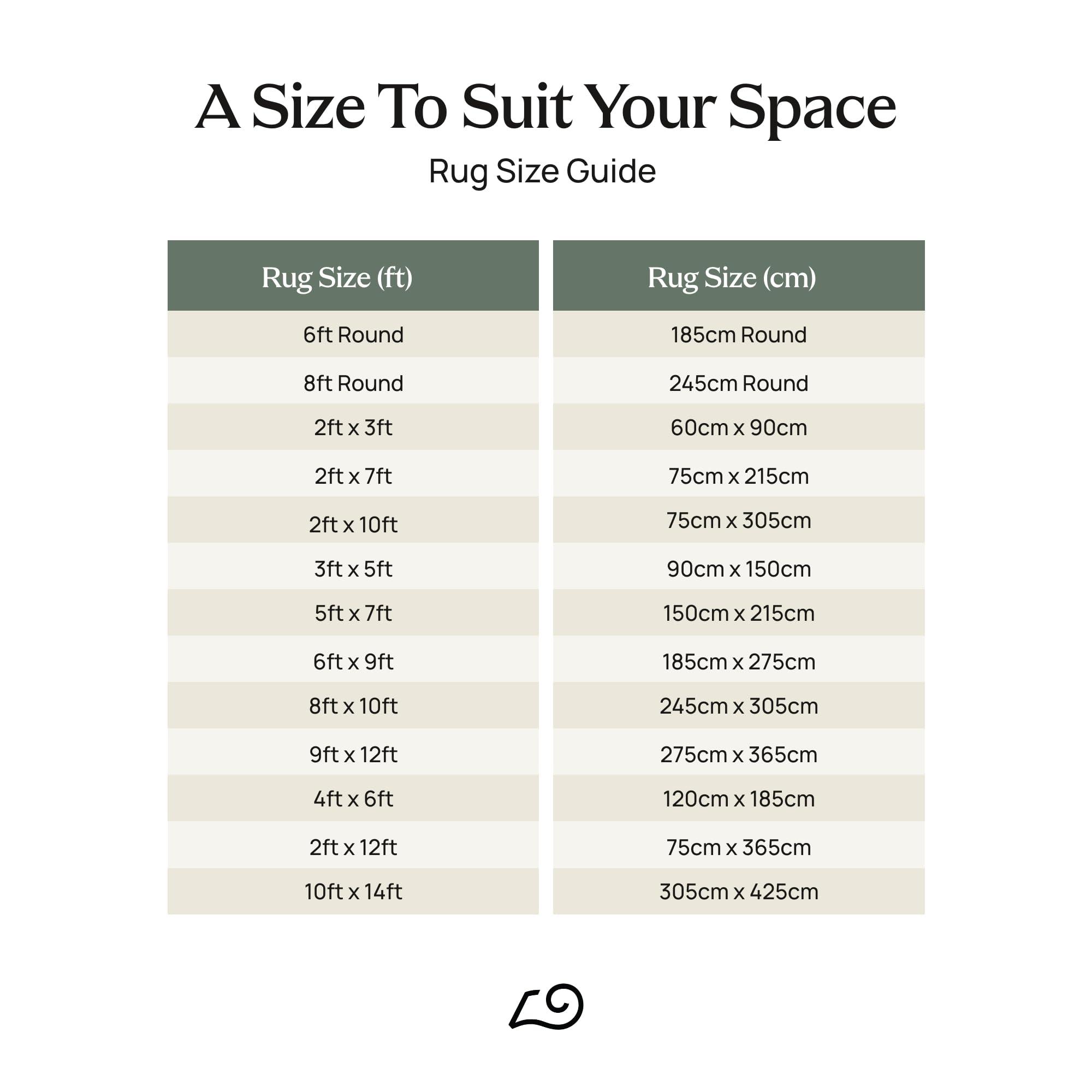 RUGGABLE Ruggable Washable 2x3 Area Rug, Kamran Hazel, Premium Rugs for Living Room, Bedroom, Kitchen, Office, Classroom with Gripper Non Slip Pad