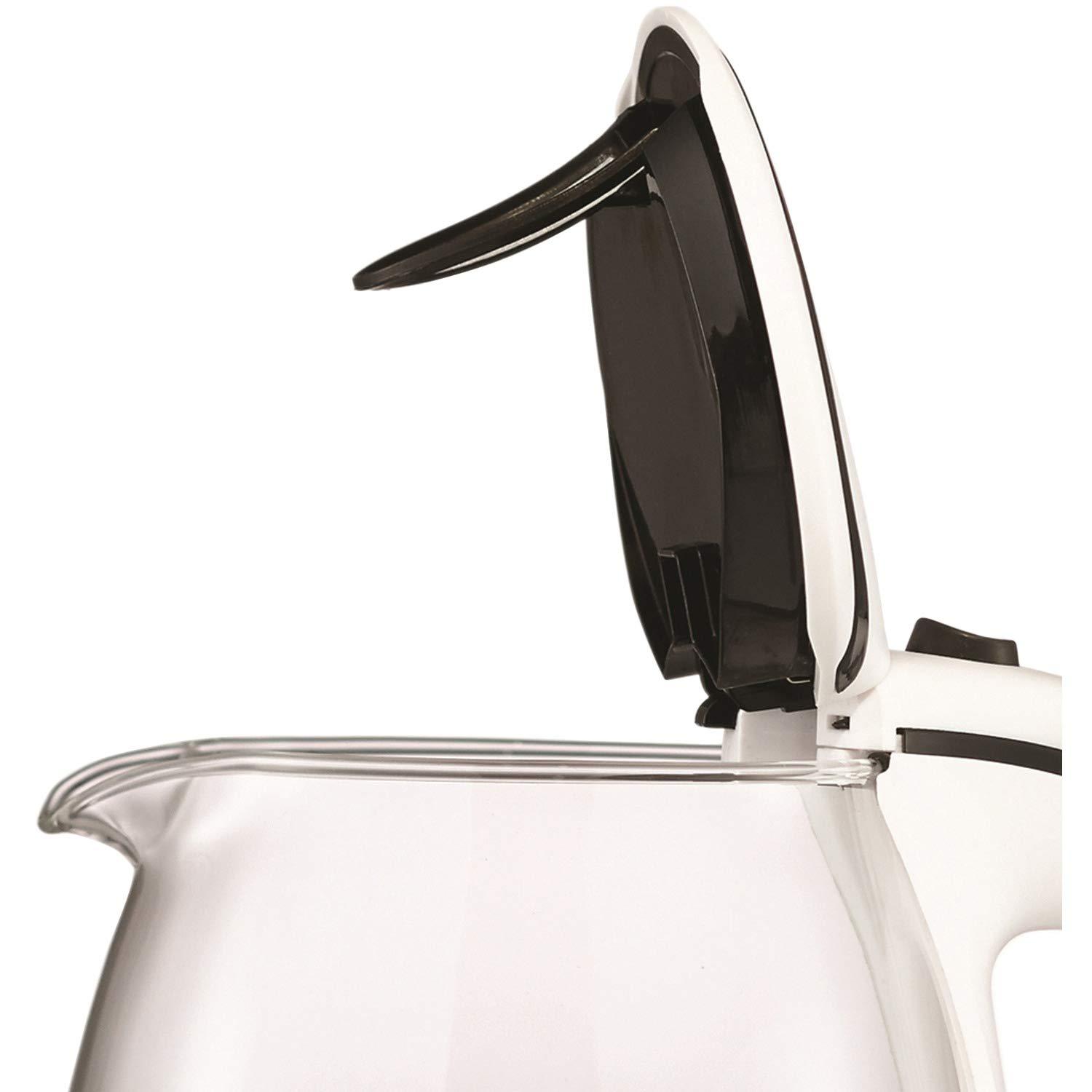 Brentwood Brentwood KT-1900W 1.7L Cordless Glass Electric Kettle, White