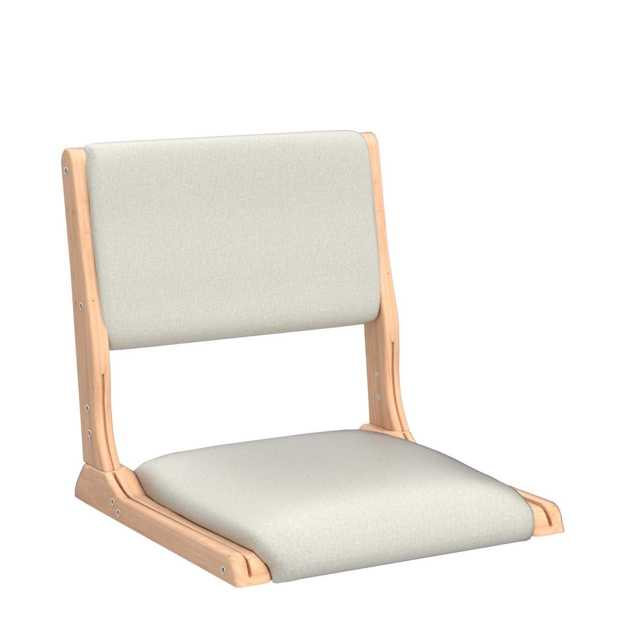 ZHEKUN ZHEKUN Tatami Chair Accent Furniture,Foldable Meditation Floor Chair, Living Room Chair Floor Seat, Portable Japanese Legless Chair,Lazy Sofa for Bay Window Meditation Reading,Balny Chair with Cushion