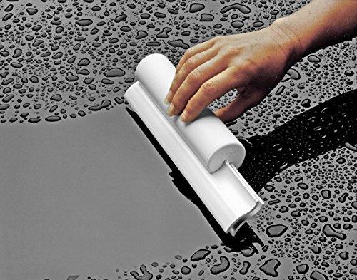 cleret Cleret Dual Bladed Classic Bath Squeegee - All White