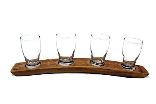 4 Glass Beer Flight 4 Glass Beer Flight (Natural